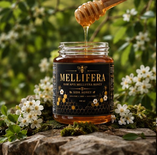 Mellifera honey in the Libyan landscape